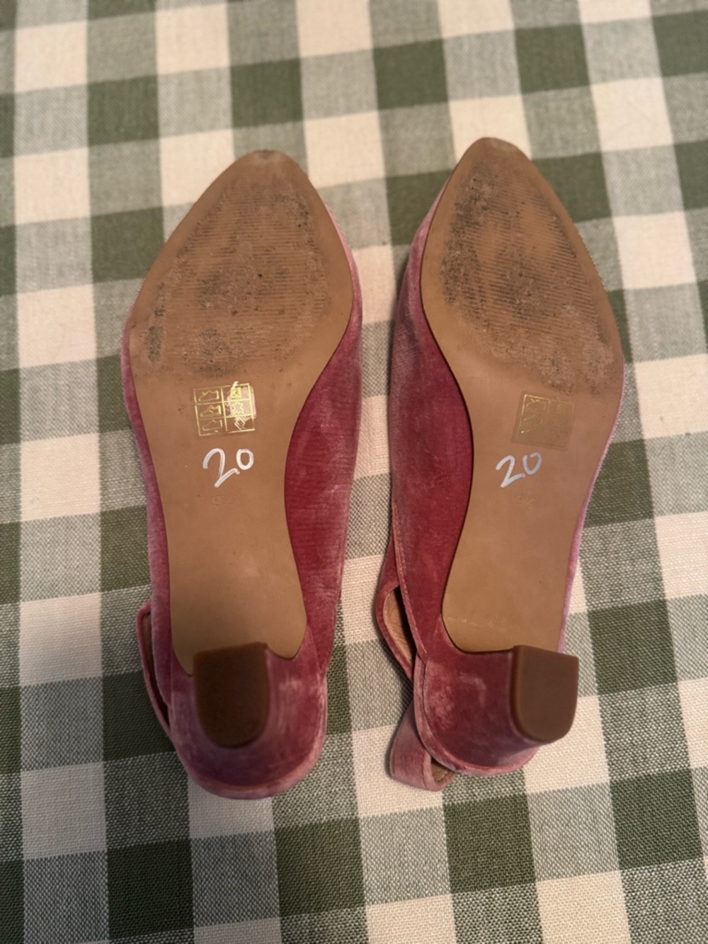 Madewell Etta Slingback Pump in Velvet Pink - Picture 8 of 8